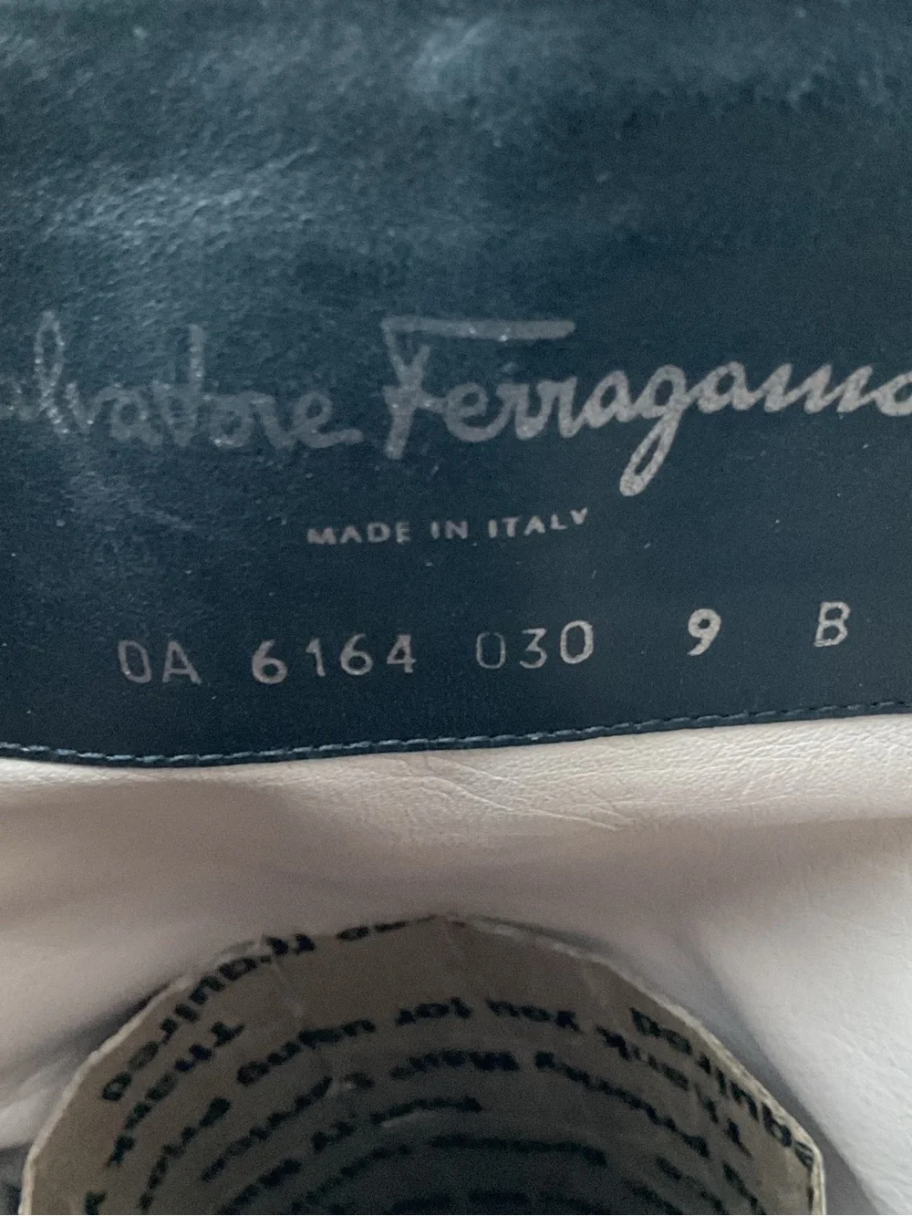 Salvatore Ferragamo Classic Black Leather Knee High Riding Boots Women’s Size 9B